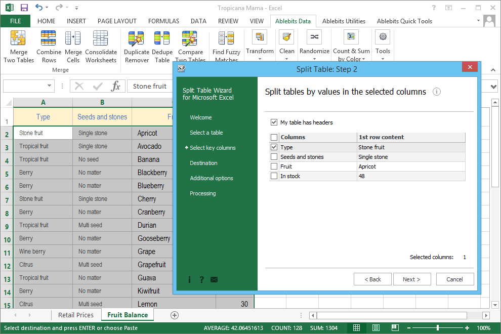 ablebits ultimate suite for excel